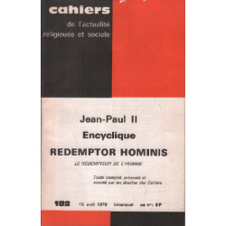 Encyclique redemptor hominis ( le redempteur de l'homme )