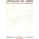 Annales du midi / revue de la france meridionale n° 157