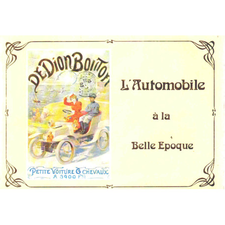 L'automobile à la belle epoque