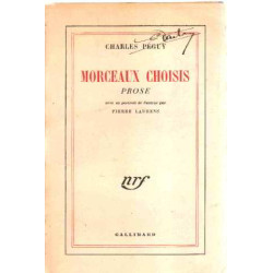 Morceaux choisis / prose