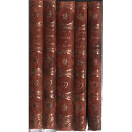 Histoire générale illustrée du théatre / 5 tomes ( complet )