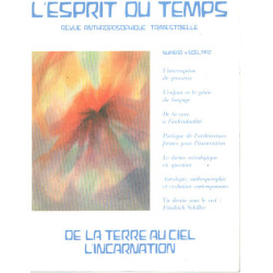 Revue anthroposophique trimestrielle / l'esprit du temps n° 4 : de...