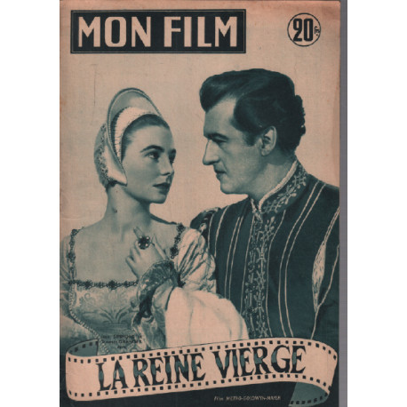 La reine vierge / Revue mon film n° 395 / jean simmons et stewart...