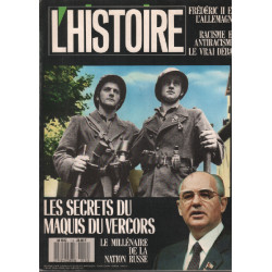 Revue l'histoire n° 112 / les secrets du maquis du vercors