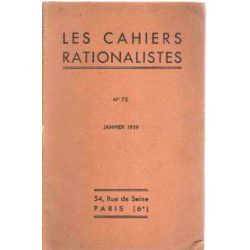 Les carnets rationaliste n° 73