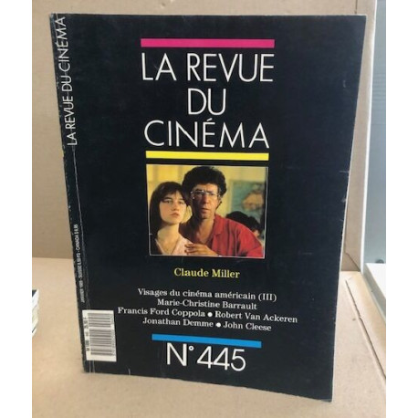 La revue du cinéma cine scoop n° 445