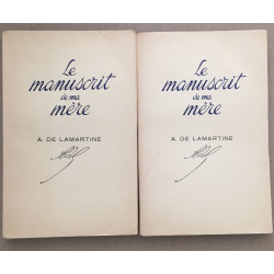Le manuscrit de ma mère (édition de 1944 avec illustrations de...