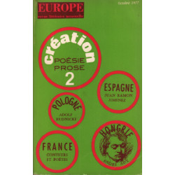 Revue europe n° 582 / creation poesie prose 2