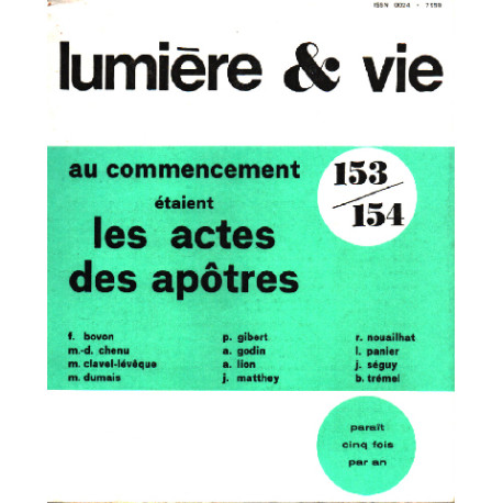 Au commencement etaient les actes des apotres