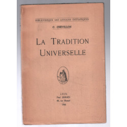 La tradition universelle (édition originale 1946)