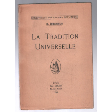 La tradition universelle (édition originale 1946)