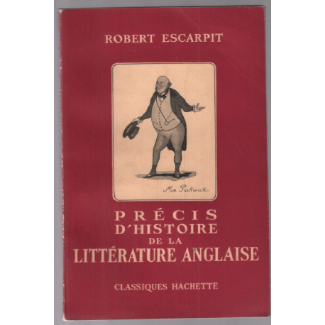Précis d'histoire de la littérature anglaise