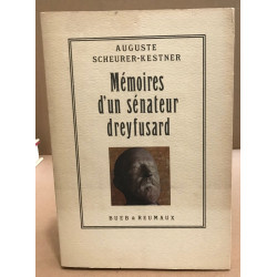 Memoires d'un senateur dreyfusard