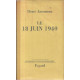 Le 18 juin 1940