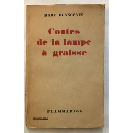 Contes de la lampe à graisse (édition de 1946)