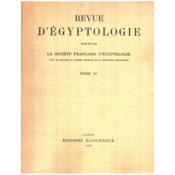 Revue d'égyptologie publiée par la société française d'égyptologie...