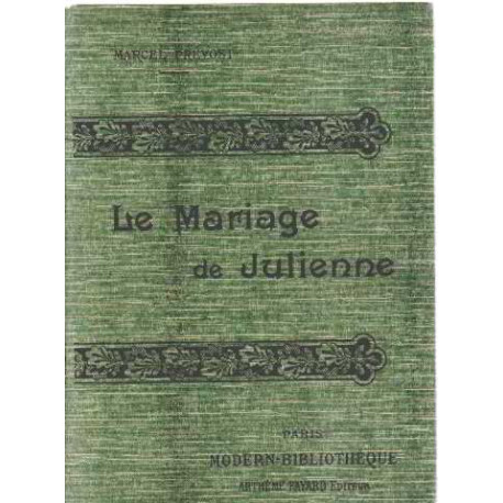 Le mariage de julienne