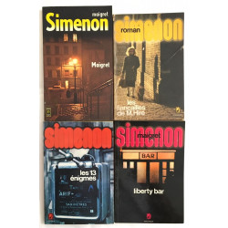 Maigret / les fiancailles de Mr Hire / liberty bar / les 13...