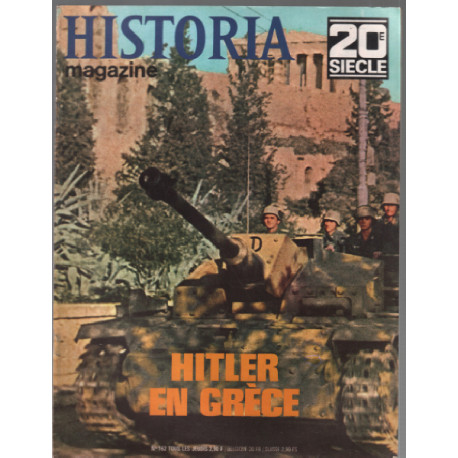 Hitler en grèce / historia magazine n° 162