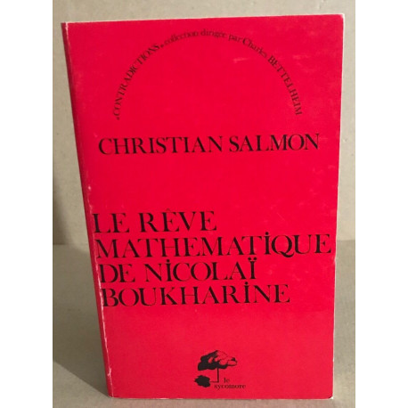Le rêve mathématique de Nicolas Boukharine