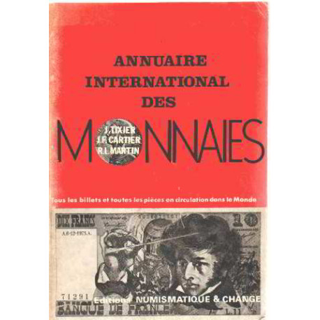 Annuaire international des monnaies 1975