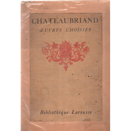 Oeuvres choisies