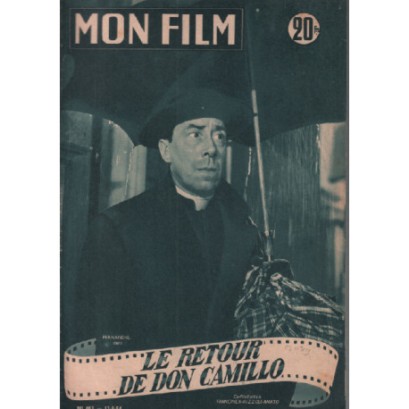 Le retour de don camillo / revue mon film n° 403 fernandel