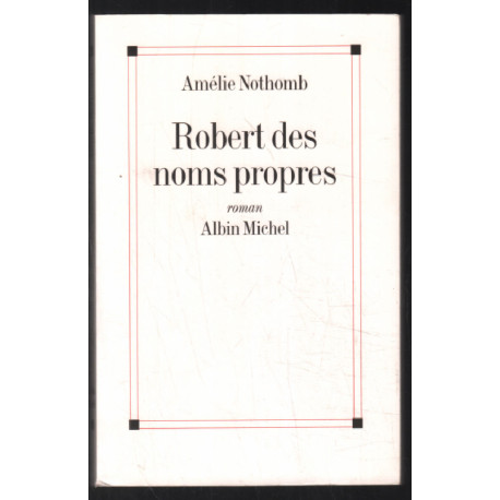 Robert des noms propres