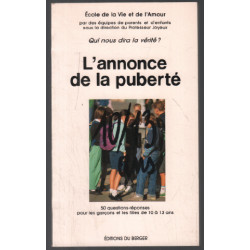 L'annonce de la puberté