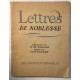 Lettres de noblesse