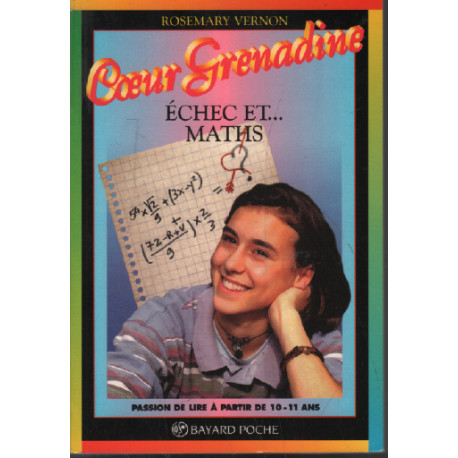 Echec et maths / coeur grenadine