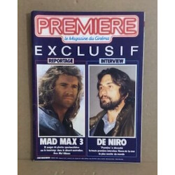 Le magazine de cinéma / revue premiere n° 96/ interviex de niro
