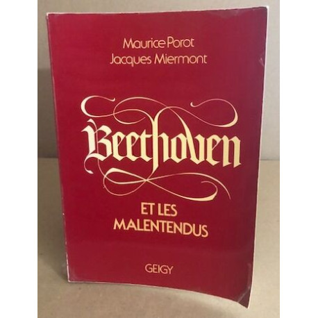 Beethoven et les malentendus