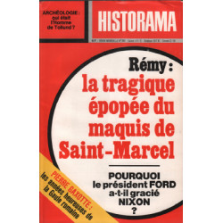 Revue historama n° 283 /la tragique epopée du maquis de saint-marcel