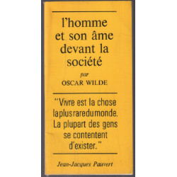L'homme et son ame devant la société