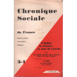 L'eglise de france en etat de concile
