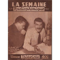La semaine radiophonique 2 fevrier 1958