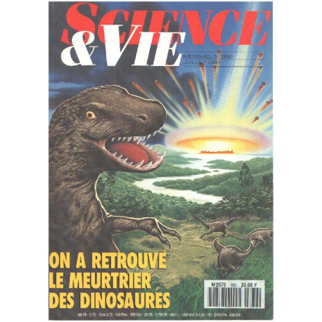 Science et vie n° 886 / on a retrouvé le meurtrier des dinosaures