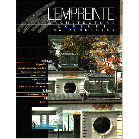 Revue d'architecture l'empreinte n° 51
