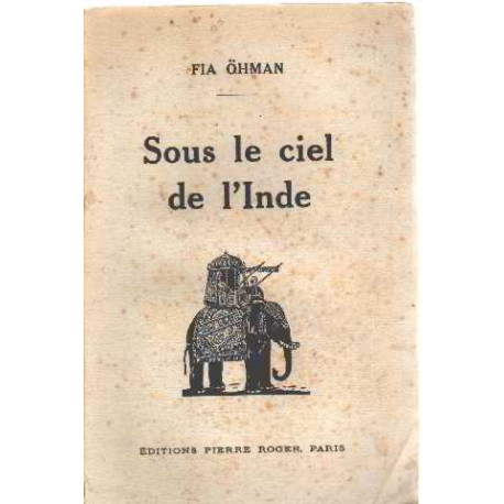 Sous le ciel de l'Inde Voyage au pays de Rabindranath Tagore