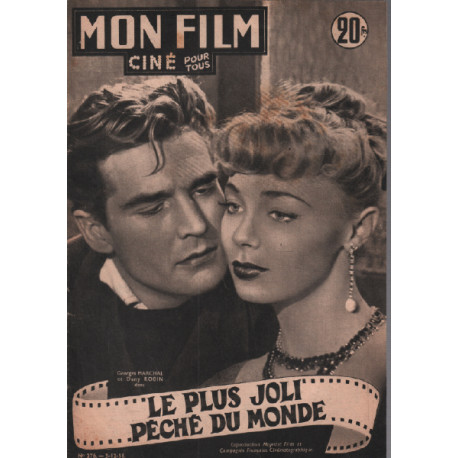 Le plus joli peché du monde / Revue mon film n° 276 / georges...