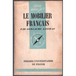 Le mobilier francais / que sais je