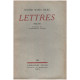 Lettres 1900-1911
