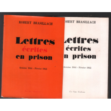 Lettres en prison (oct 1944 - fév 1945)
