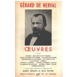 Oeuvres / tome 1 / texte établi annoté et présenté par Albert Richer