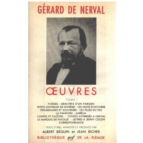 Oeuvres / tome 1 / texte établi annoté et présenté par Albert Richer