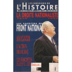 La droite nationaliste 1870-1992