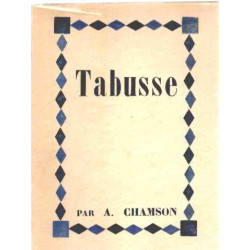 Tabusse / portrait de l'auteur par françois salvat /EO