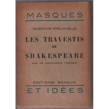 Les travestis de shakepeare