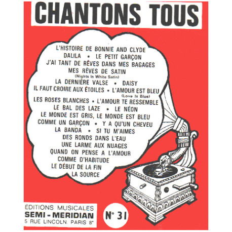 Chantons tous n° 31
